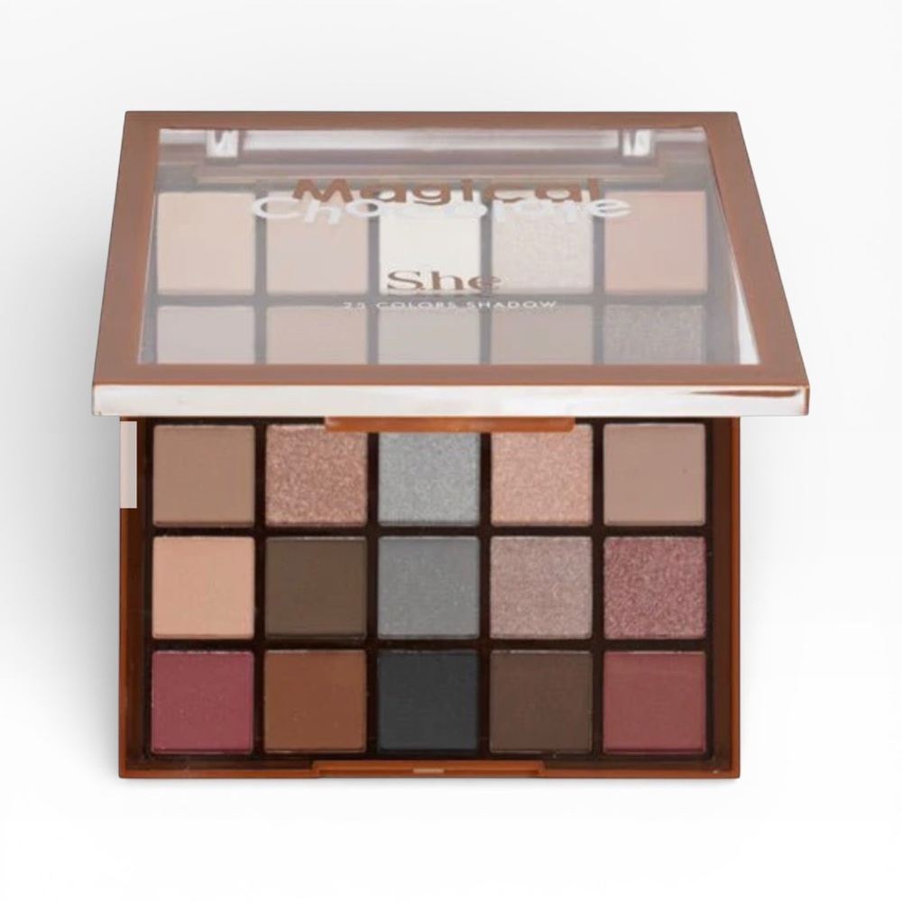 💎 S.he Makeup Magical Chocolate Eyeshadow Palette 25 Colors